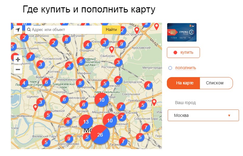 Карта Стрелка Москва И Подмосковье Где Купить